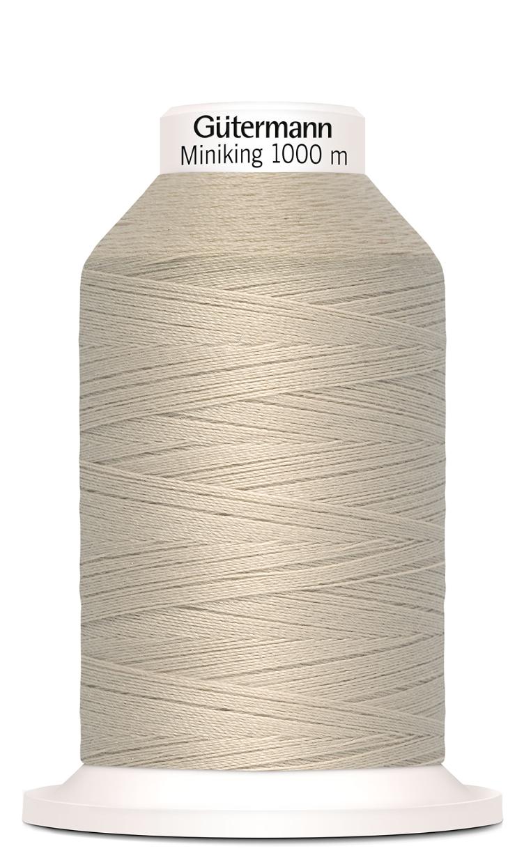 Overlockgarn Gütermann, miniking, beige / 1000m