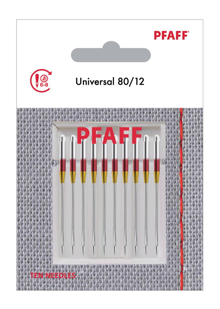 PFAFF Universal Nadeln, 80/12, 10 Stück