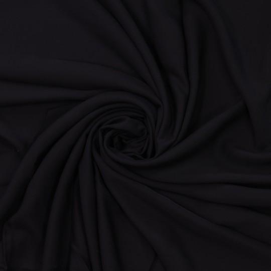 Lyocell Sandwashed Viskose Twill, Schwarz
