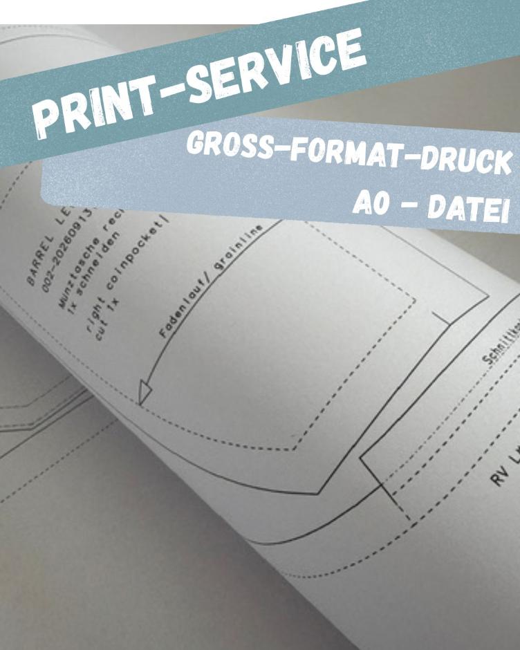 Print-Service, A0 Druck
