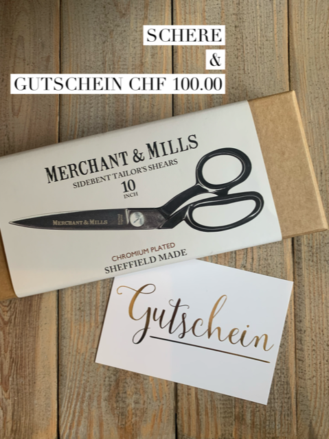 Profi Stoffschere von Merchant & Mills & Gutschein CHF 100.00