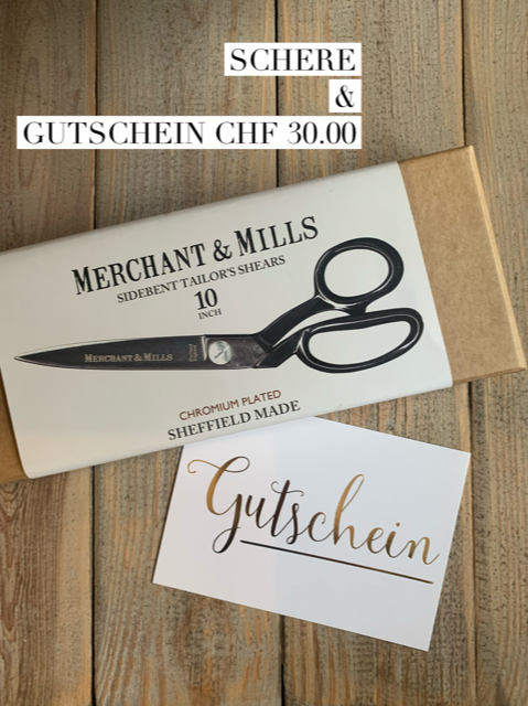 Profi Stoffschere von Merchant & Mills & Gutschein CHF 30.00