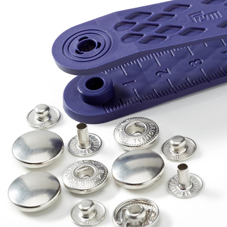 PRYM Druckknöpfe, 15mm, Silber - 0