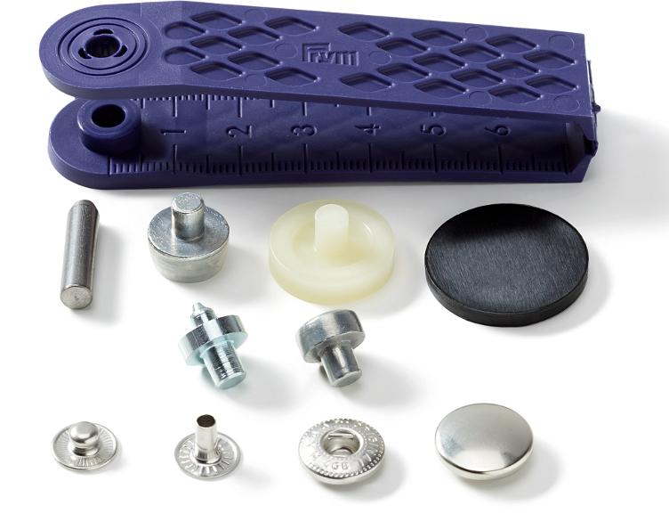 PRYM Druckknöpfe, 15mm, Silber - 1