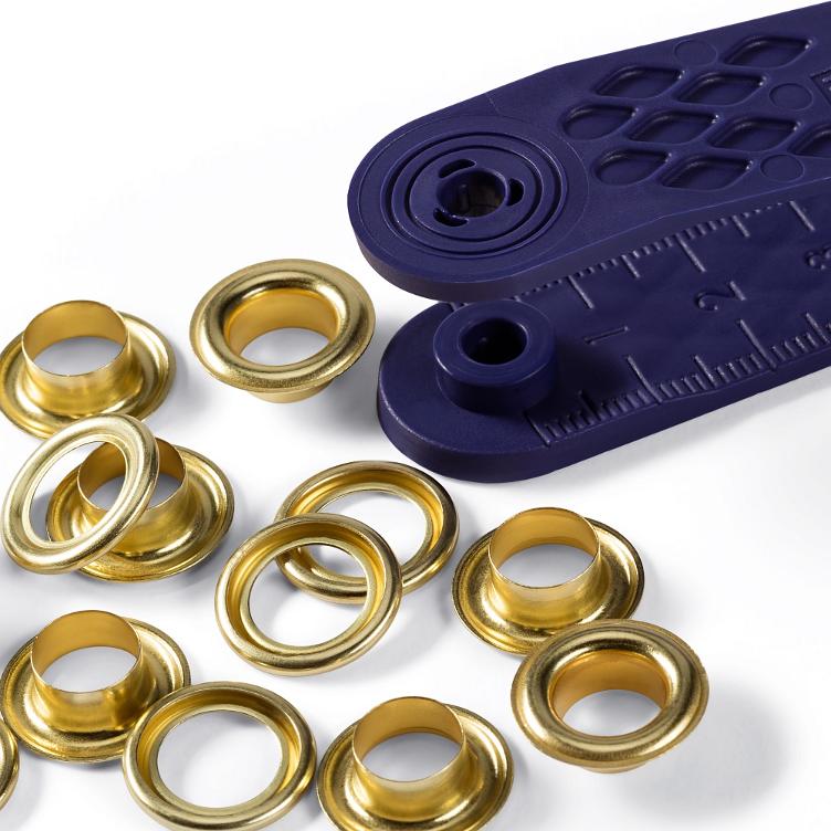 PRYM Ösen, 8mm, Gold - 1