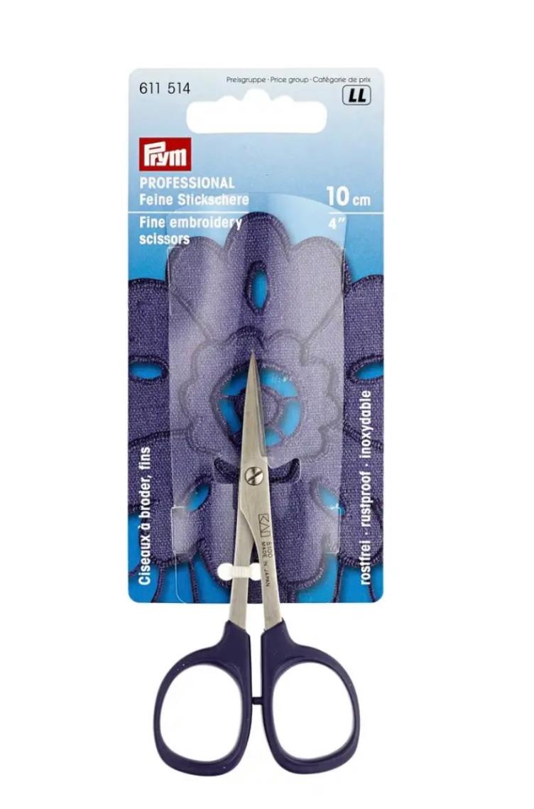 PRYM Stickschere Professional, fein 10cm