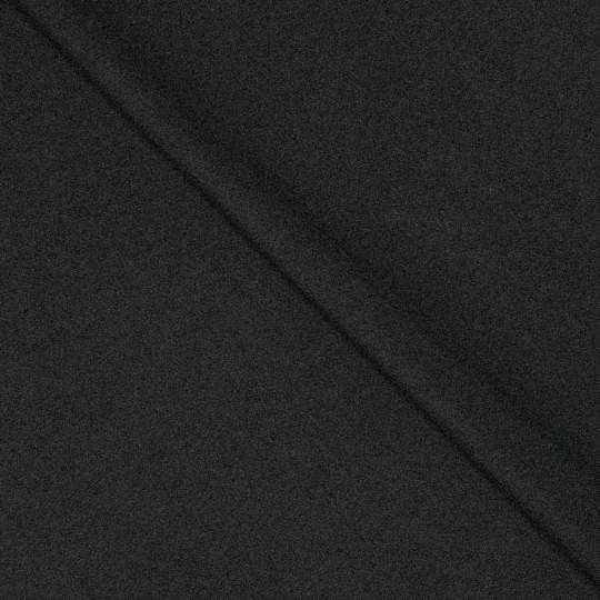 Popeline, Papertouch mit Elasthan, Schwarz