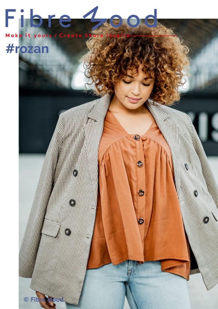 #rozan, Tencel, Cognac - 1