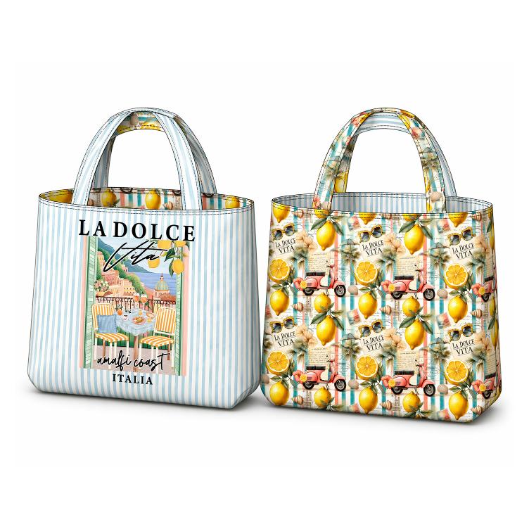 Canvas Reversible Bag Panel Dolce Vita 125x150cm