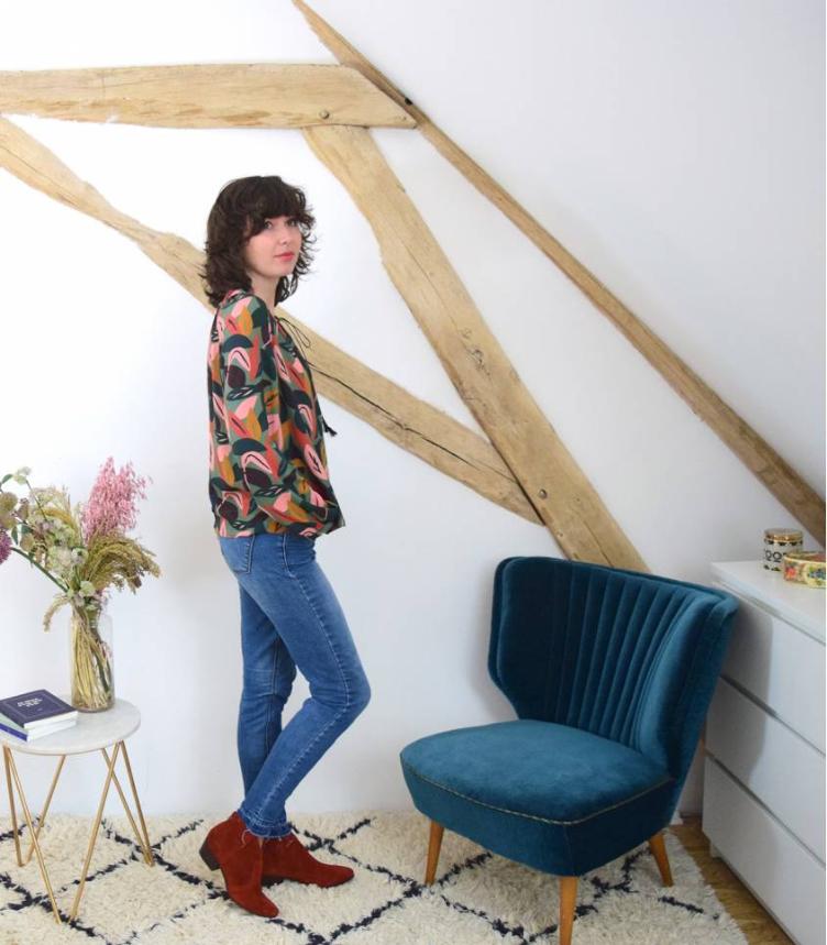 Schnittmuster Bluse ALOUETTE - 0
