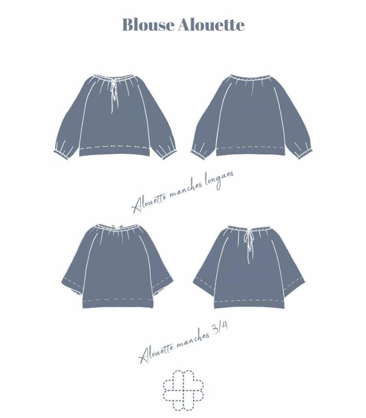 Schnittmuster Bluse ALOUETTE - 2