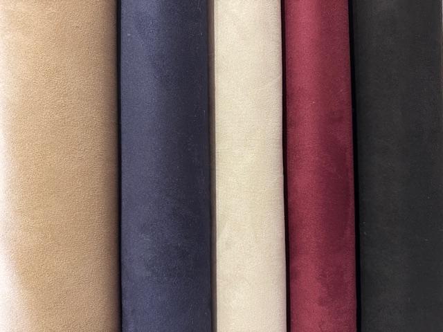 Scuba Suede Capri, Schwarz