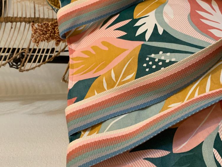SET Beachbag & Necessaire Boho Flowers - 1