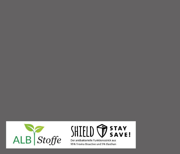 SHIELD Pro, Uni grau, Funktionsjersey Trevira Bioactive ​- antibakteriell