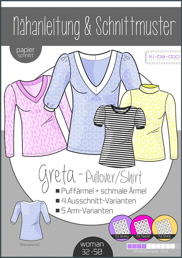 Shirt/Pulli Greta Damen Gr. 32-50