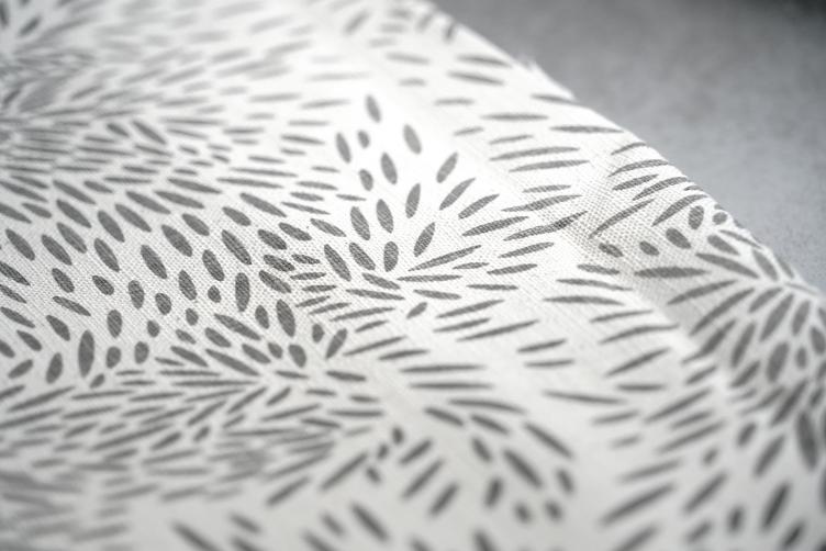 Spikkel Grey/White, Canvas 50x140cm - 0