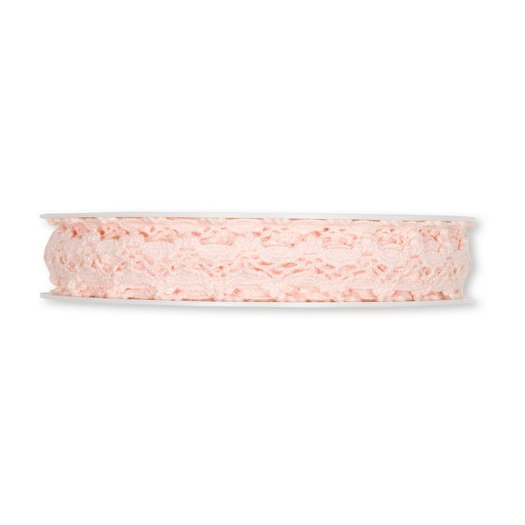 Spitzen-Band gehäkelt, Apricot, 15mm - 1