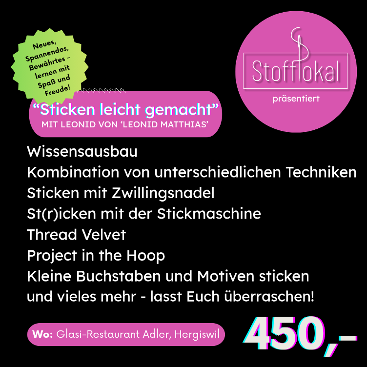 Stick-Workshop-Weekend, 24. & 25. Januar 2026 - 0