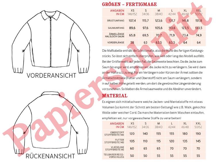 Studio Schnittreif, Frau Ebba, Jacke - 1