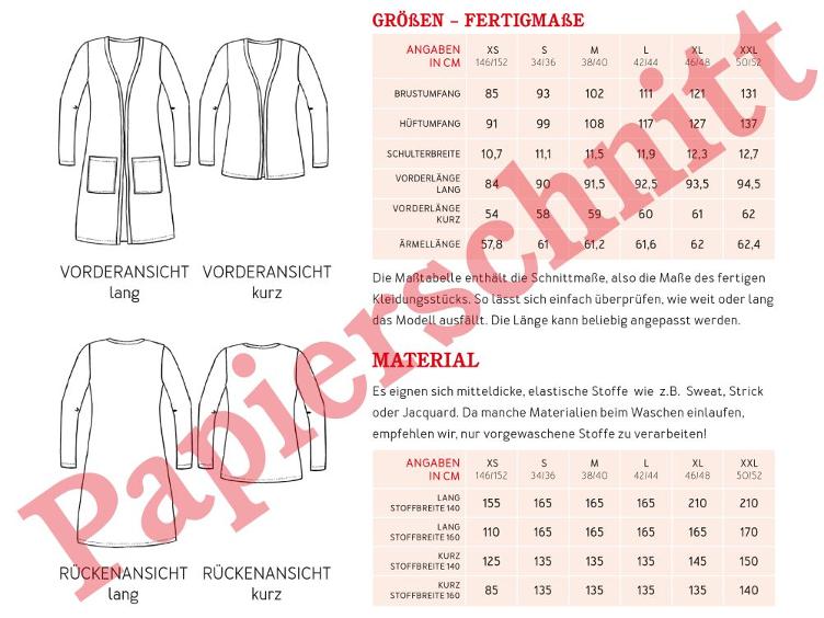 Studio Schnittreif, Frau Jacky, Cardigan - 2