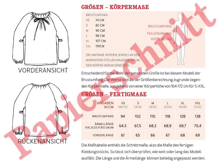 Studio Schnittreif, Frau Krissi, Bluse - 2