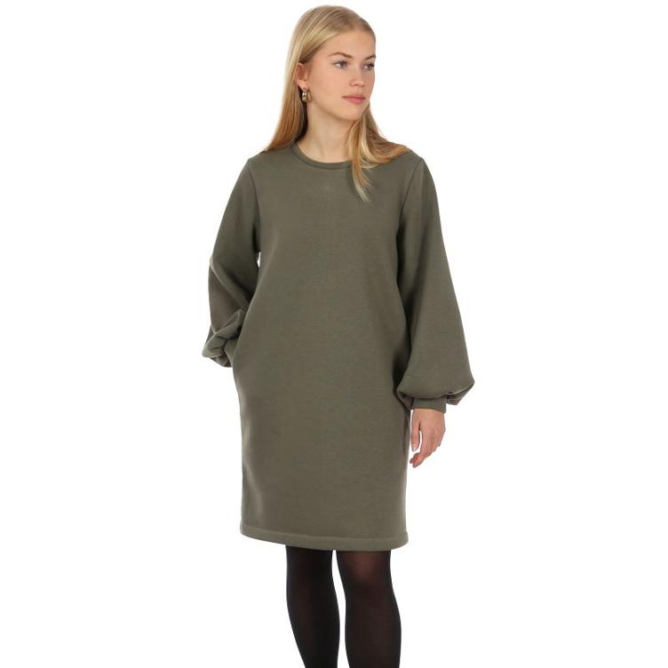 Studio Schnittreif, Frau LINN, Sweatkleid mit Ballonärmeln - 2