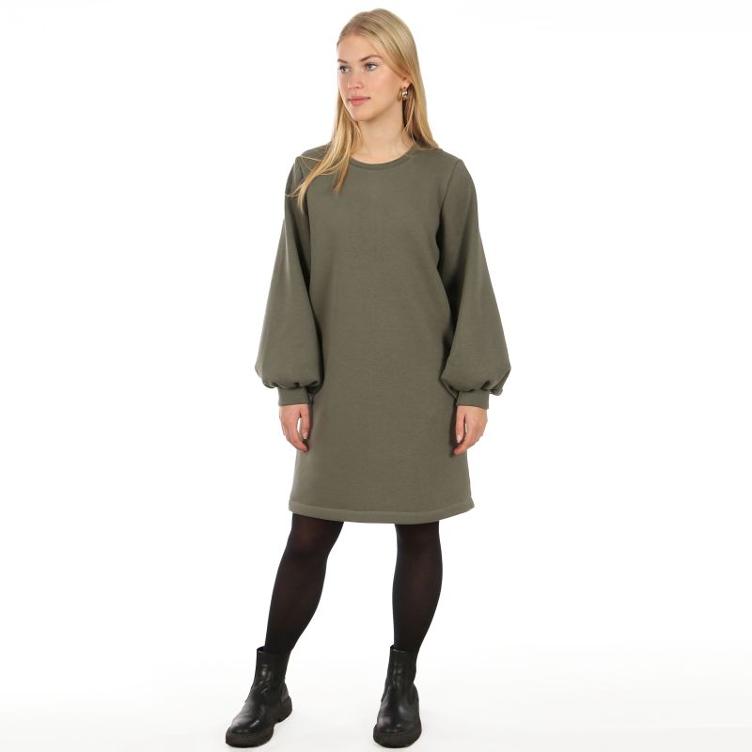 Studio Schnittreif, Frau LINN, Sweatkleid mit Ballonärmeln - 3