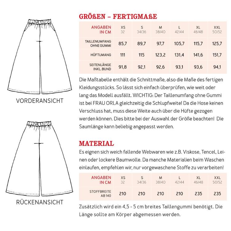 Studio Schnittreif, Frau Orla, weite Hose - 1