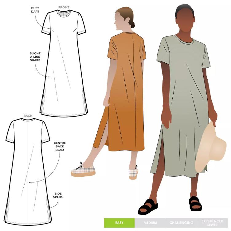 styleARC, Blanche Knit Dress
