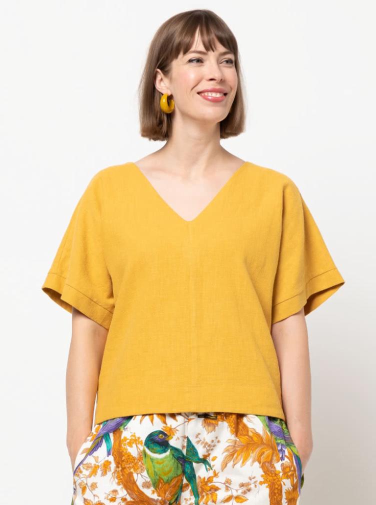 styleARC, Joan Woven Top - 0