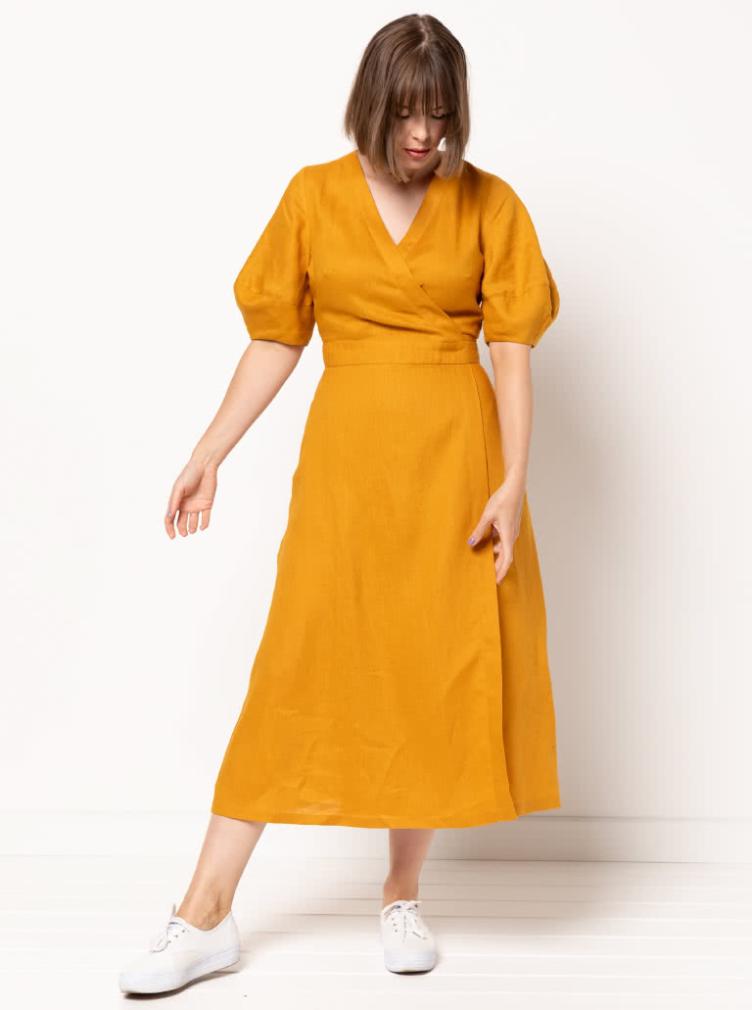 styleARC, Millicent Wrap Dress - 1