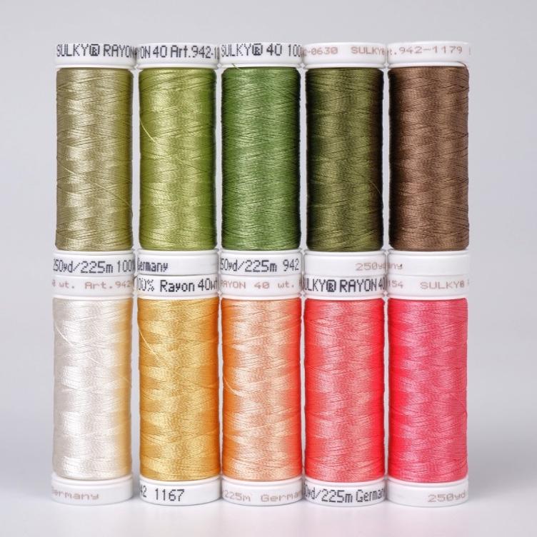 SULKY RAYON 40 - SPRINGTIME (10x 225m Snap Spulen)