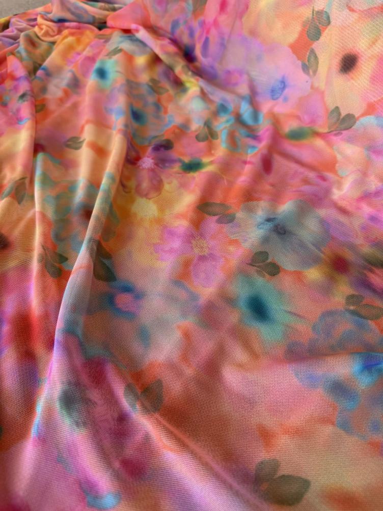 Summer MESH, Coral/Pink/Türkis