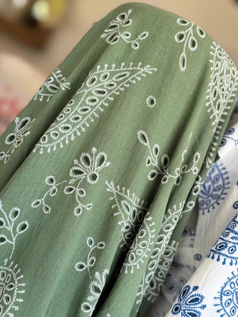Summer Paisley Khaki
