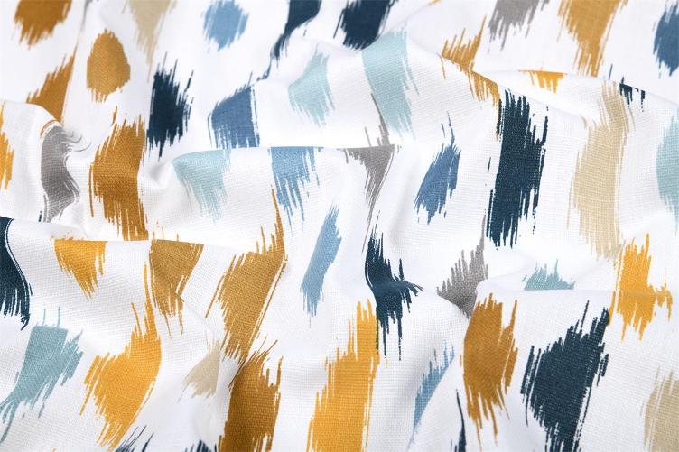 Summer Stripes, Multicolour BLUE/CURRY