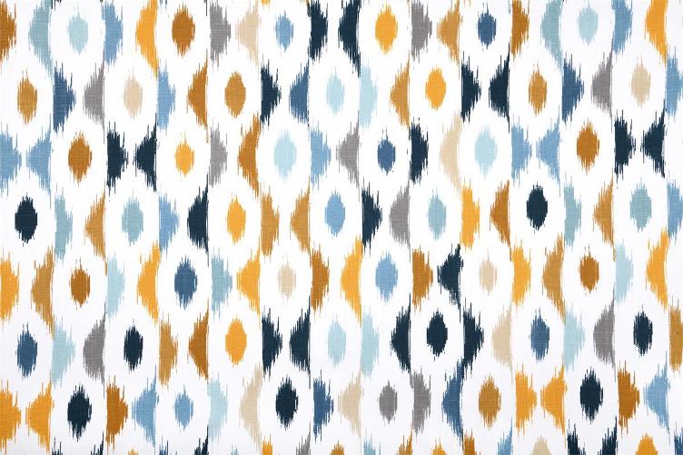 Summer Stripes, Multicolour BLUE/CURRY - 0