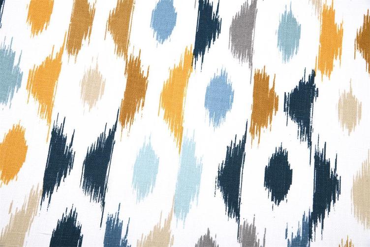 Summer Stripes, Multicolour BLUE/CURRY - 1