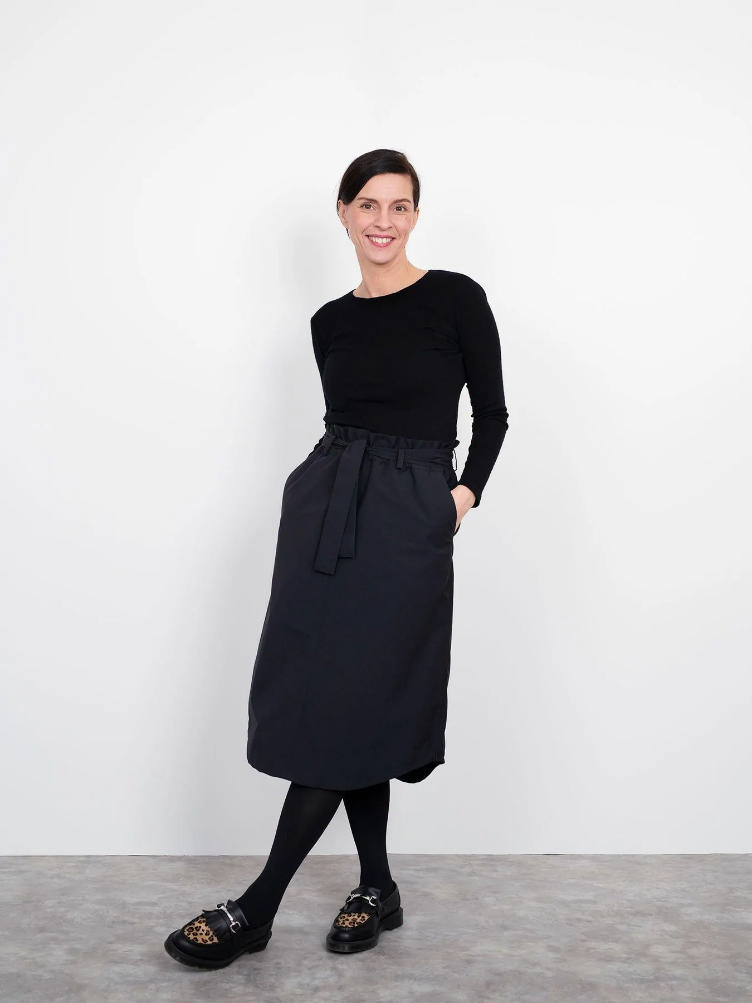 THE ASSEMBLY LINE, A-Linie Midi Skirt