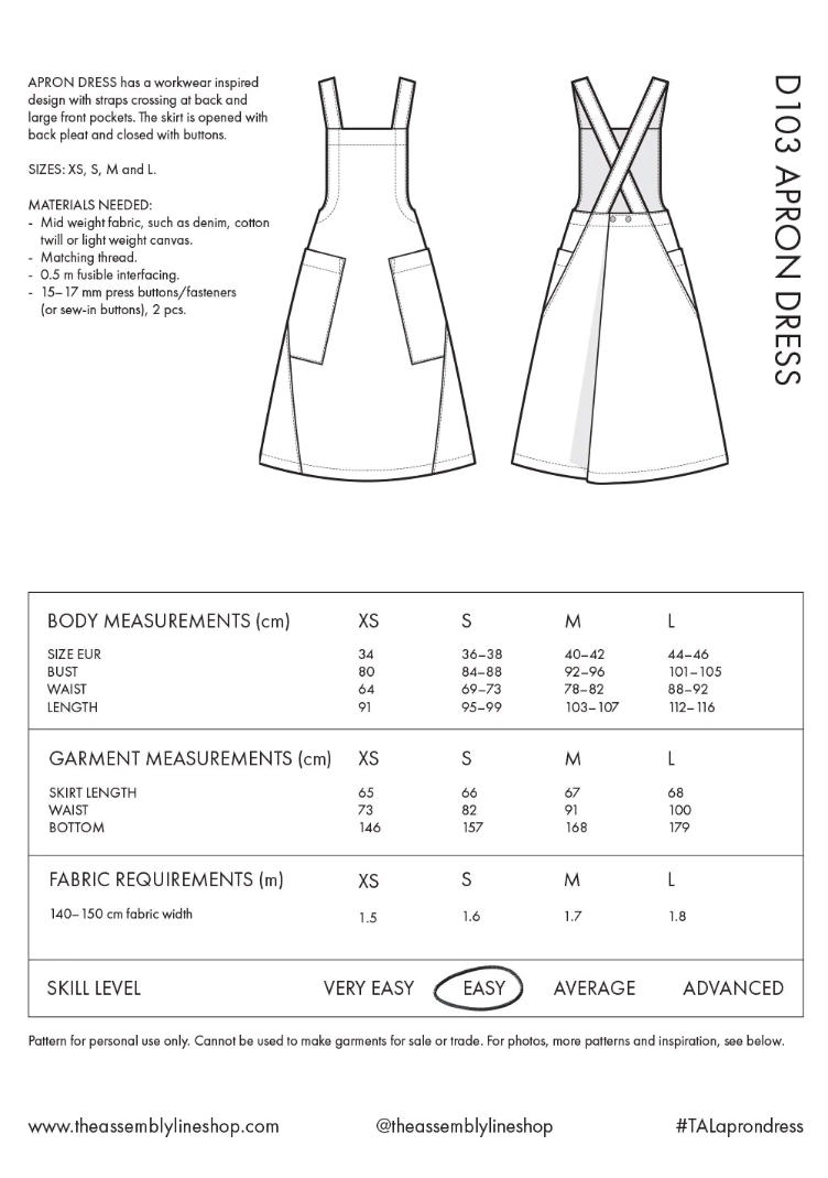 THE ASSEMBLY LINE, Apron Dress - 2