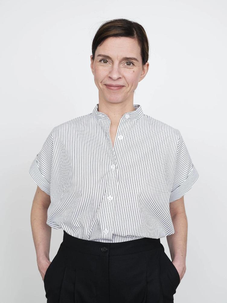 THE ASSEMBLY LINE, Cap Sleeve Shirt