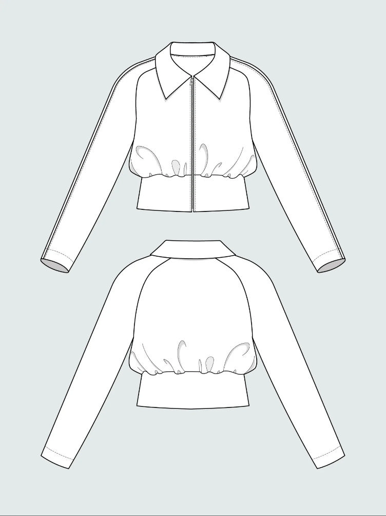 THE ASSEMBLY LINE, Cropped Jacket - 3