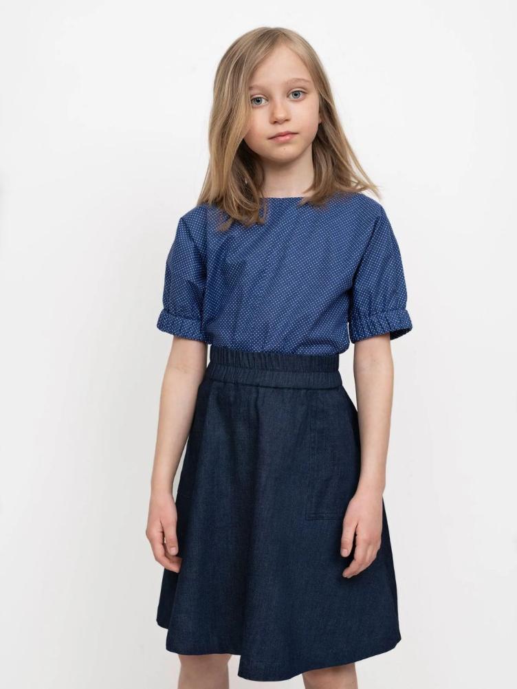THE ASSEMBLY LINE, Girls Elastic Waist Skirt Mini