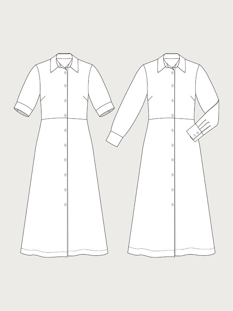 THE ASSEMBLY LINE, Shirt Dress, XS-L