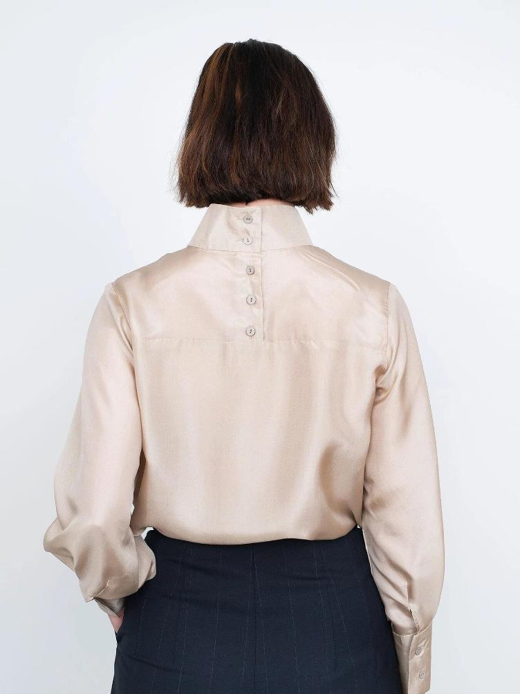 THE ASSEMBLY LINE, Tie Bow Blouse - 3