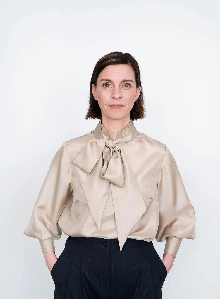 THE ASSEMBLY LINE, Tie Bow Blouse