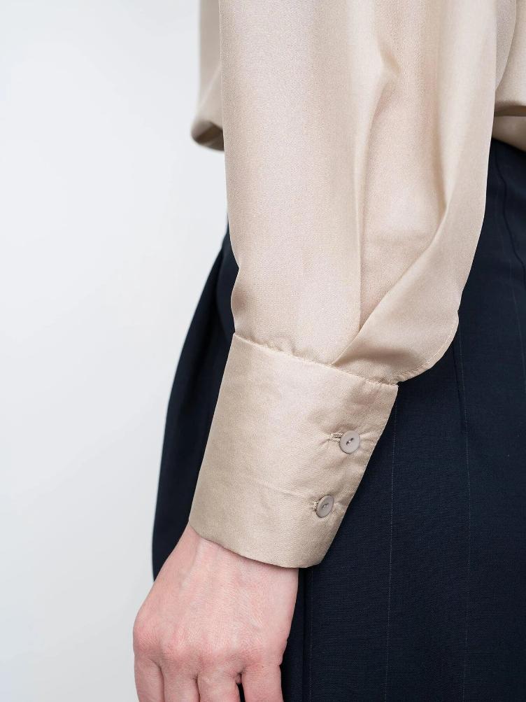 THE ASSEMBLY LINE, Tie Bow Blouse - 2