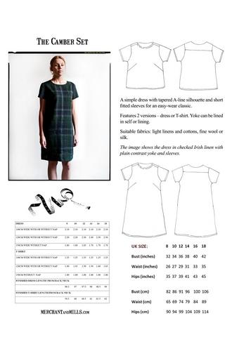The Camber-Set, A-Kleid & Shirt, GRÖSSE 32-44 - 0