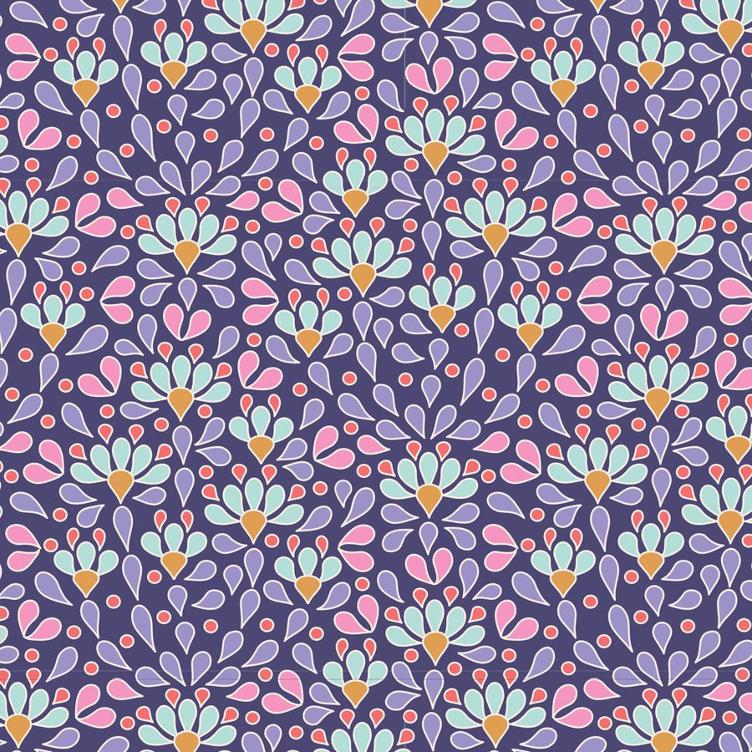 Tilda, Cotton Beach, Anemone Blue