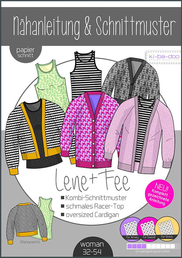 Top & Cardigan FEE/LENE Damen Gr. 32-54