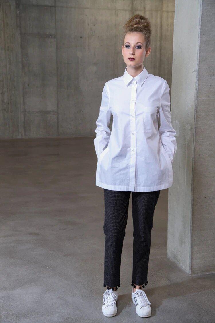 TRENDSCHNITT, No19 Bluse mit Seitenschlitzen - 1